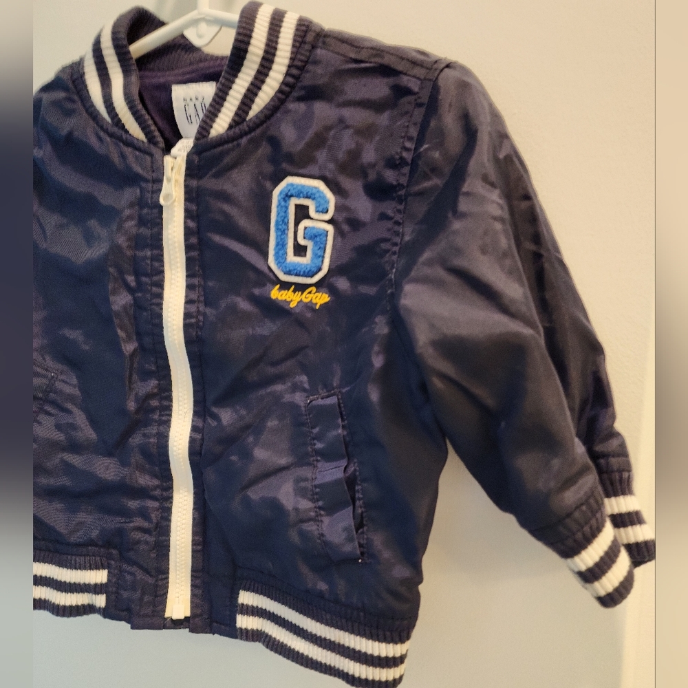 12-18m blue Baby GAP jacket. - Picture 7 of 12